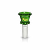 Fortune | Gold Logo 14mm Heavy Duty Glass Bowl Piece