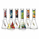 Portal Series 10" Multiverse Graphic Beaker Glass Bong