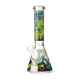 Portal Series 10" Multiverse Graphic Beaker Glass Bong