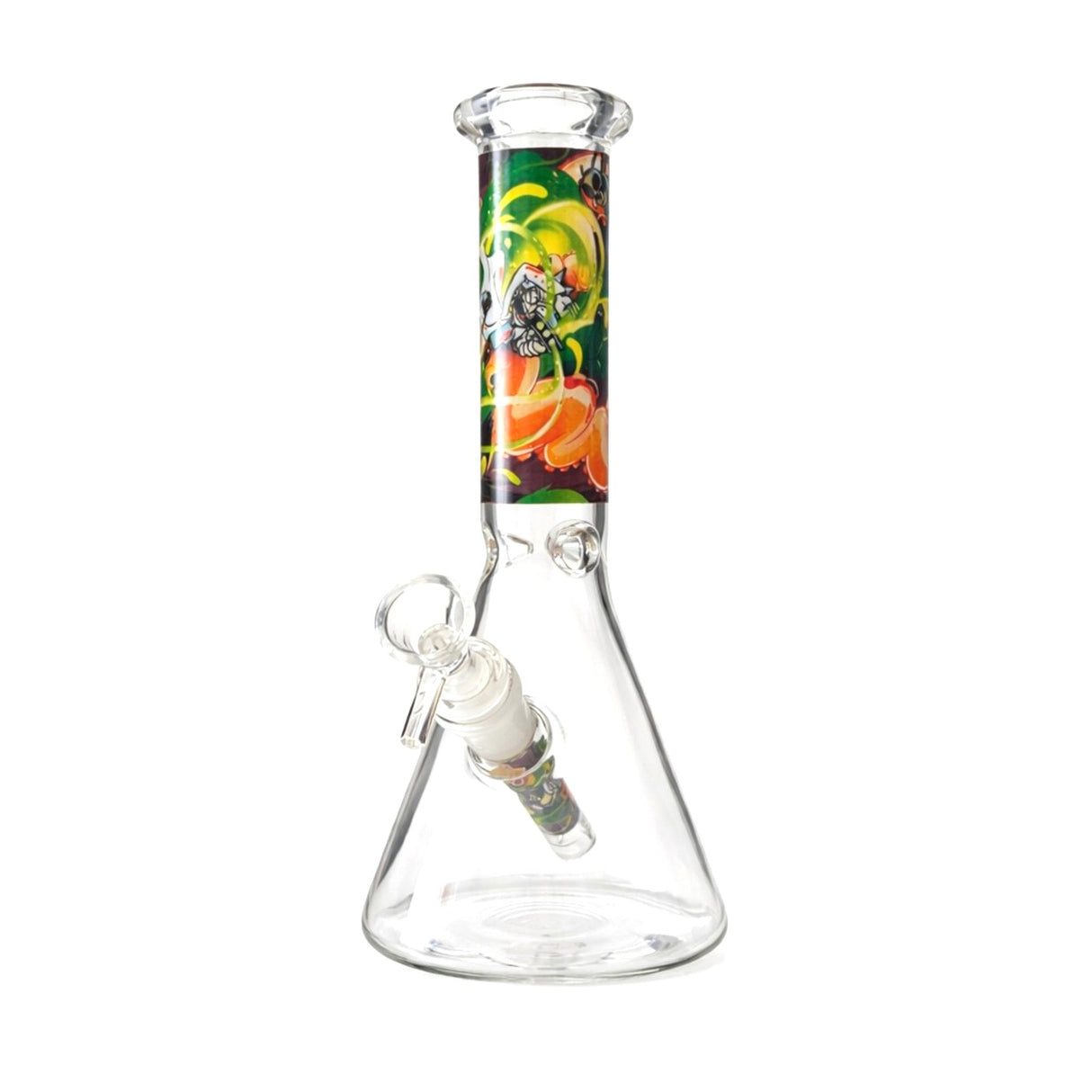Portal Series 10" Multiverse Graphic Beaker Glass Bong