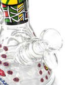 Urban Glyph 12.5" 7mm Designer Beaker Glass Bong