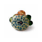 Super Supplys Inc Glass Pipe 5” Artistic Double Glass Hand Pipe-Assorted Color 5” Artistic Double Glass Hand Pipe-Assorted Color