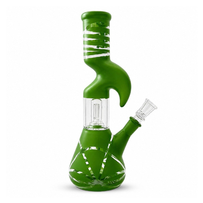10" Matte Colour Zong Bong with 14 mm Bowl
