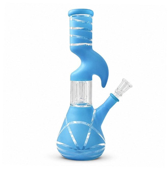 10" Matte Colour Zong Bong with 14 mm Bowl