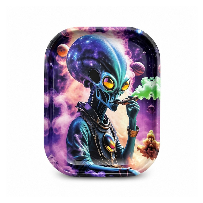 Cosmic Pulse 7.5" Juice Box Glass Bong Travel Kit