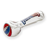 Grateful Dead x GEAR Premium® | 4.5" Steal Your Face Spoon Hand Pipe In Collectible Tin