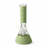 12.5" Braided Grip 7mm Beaker Glass Bong