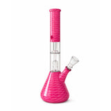 12” Dual Chamber Showerhead Perc Beaker Bong – Assorted Colors