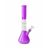 12” Dual Chamber Showerhead Perc Beaker Bong – Assorted Colors