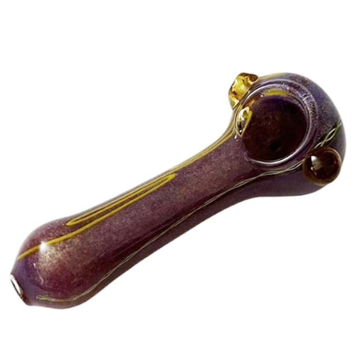 Super Supplys Inc Glass Pipe 4.5" Candy Glass Wand Design Pipe 2-Piece Set 4.5" Candy Glass Wand Pipe 2-Pack | Canada