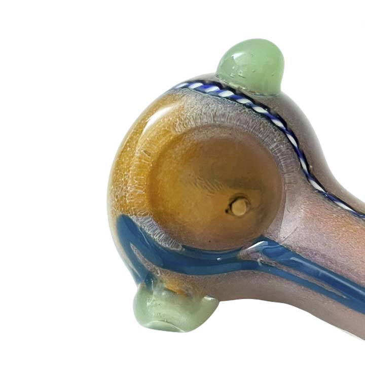 Super Supplys Inc Glass Pipe 4.5" Candy Glass Wand Design Pipe 2-Piece Set 4.5" Candy Glass Wand Pipe 2-Pack | Canada
