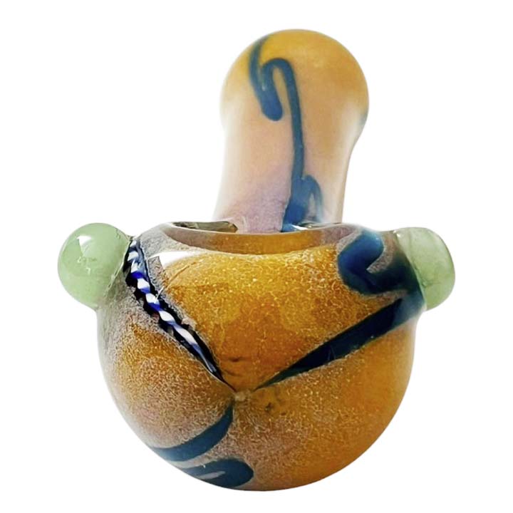 Super Supplys Inc Glass Pipe 4.5" Candy Glass Wand Design Pipe 2-Piece Set 4.5" Candy Glass Wand Pipe 2-Pack | Canada