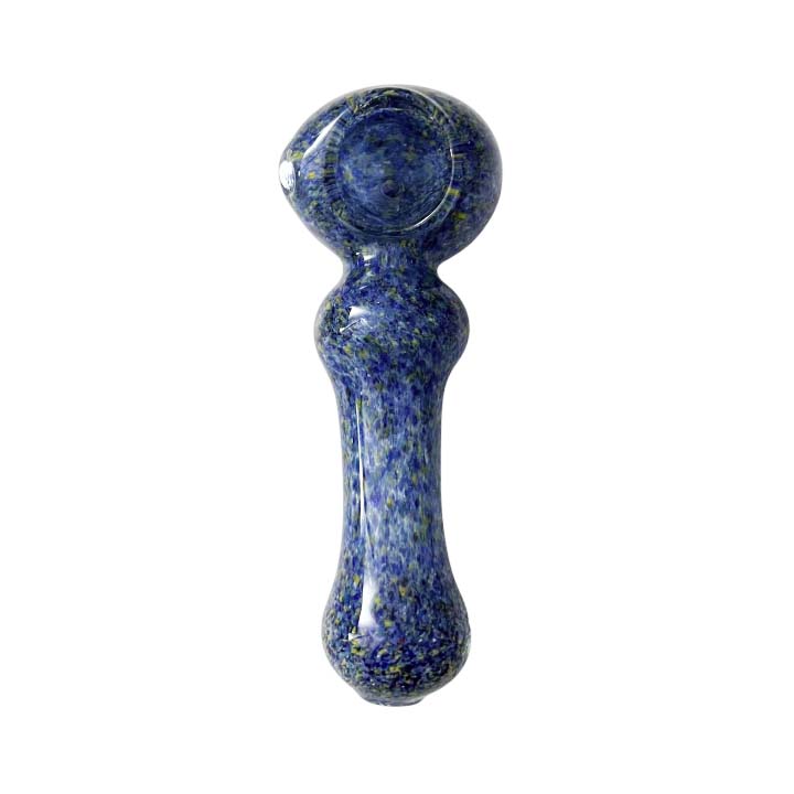 4.5" Sunstone Pebble Assorted Glass Spoon Pipe 2-Pack