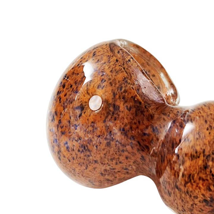 4.5" Sunstone Pebble Assorted Glass Spoon Pipe 2-Pack
