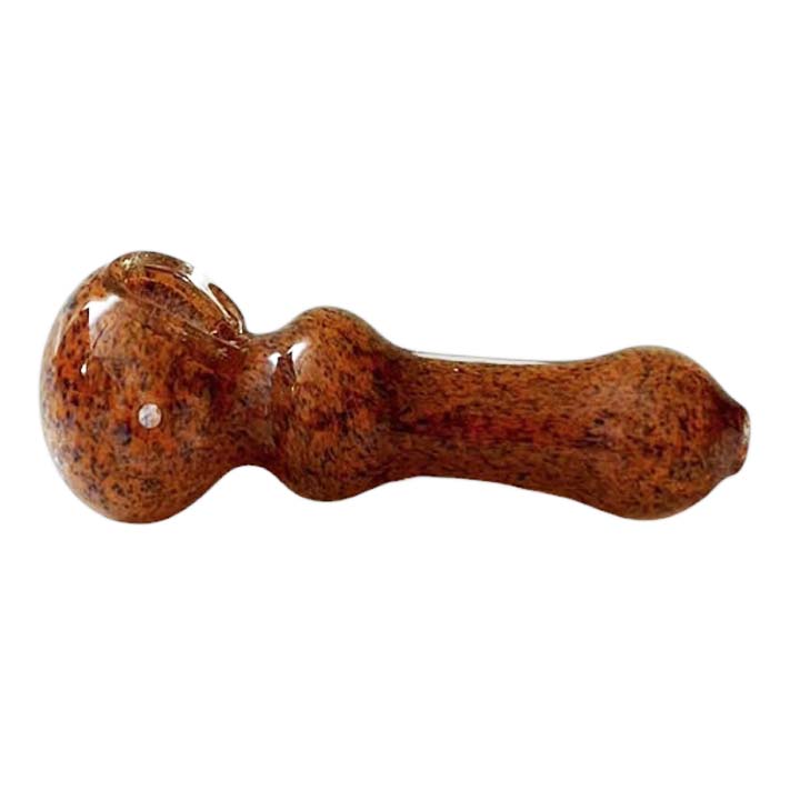 4.5" Sunstone Pebble Assorted Glass Spoon Pipe 2-Pack