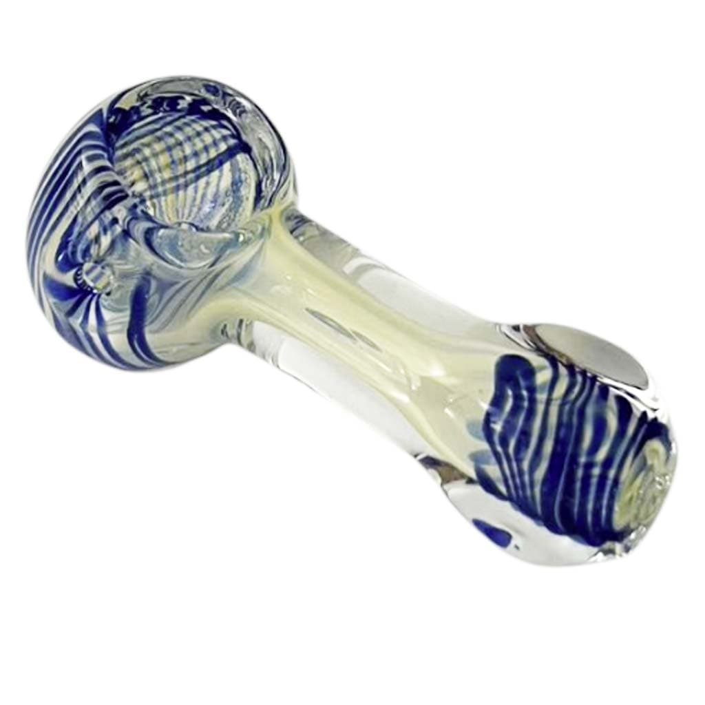 Super Supplys Inc Glass Pipe 3" StripeWave Glass Spoon Pipe 2-Piece Set - Assorted Colours 3" StripeWave Glass Spoon Pipe 2-Pack | Canada