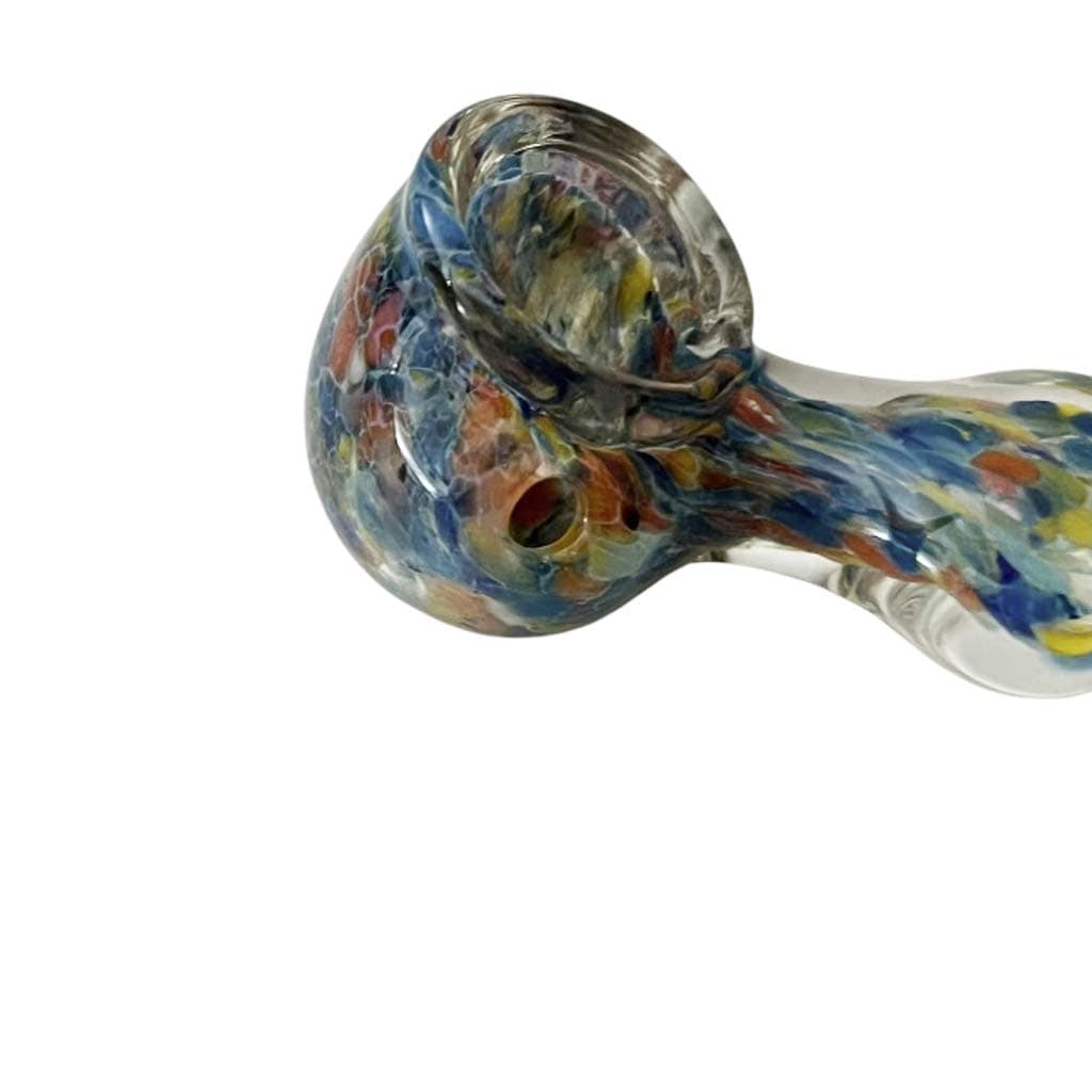 Super Supplys Inc Glass Pipe 3" StripeWave Glass Spoon Pipe 2-Piece Set - Assorted Colours 3" StripeWave Glass Spoon Pipe 2-Pack | Canada