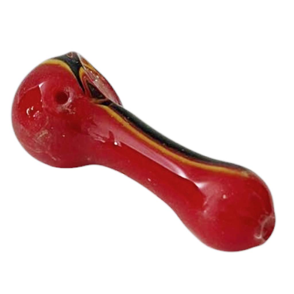 Super Supplys Inc Glass Pipe 3" StripeWave Glass Spoon Pipe 2-Piece Set - Assorted Colours 3" StripeWave Glass Spoon Pipe 2-Pack | Canada