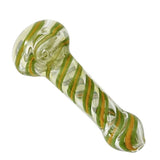 4.5" Fusion Spin Spiral Spoon Glass Pipe 2-Pack
