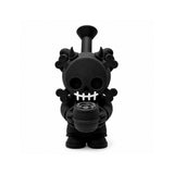 6" Devil Skull Silicone Water Pipe – Compact Novelty Character Bong
