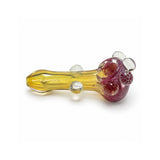 5" Bubble Dot Glass Hand Pipe Display Jar – 20 Count