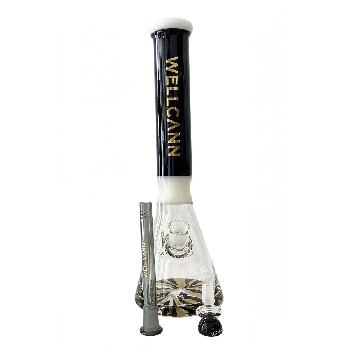 Wellcann 17" Prism Base Beaker Bong