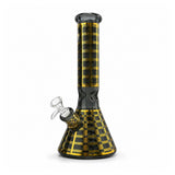 12.5" Plaid Beaker Bong with Gift Box