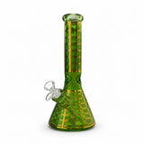 12.5" Plaid Beaker Bong with Gift Box