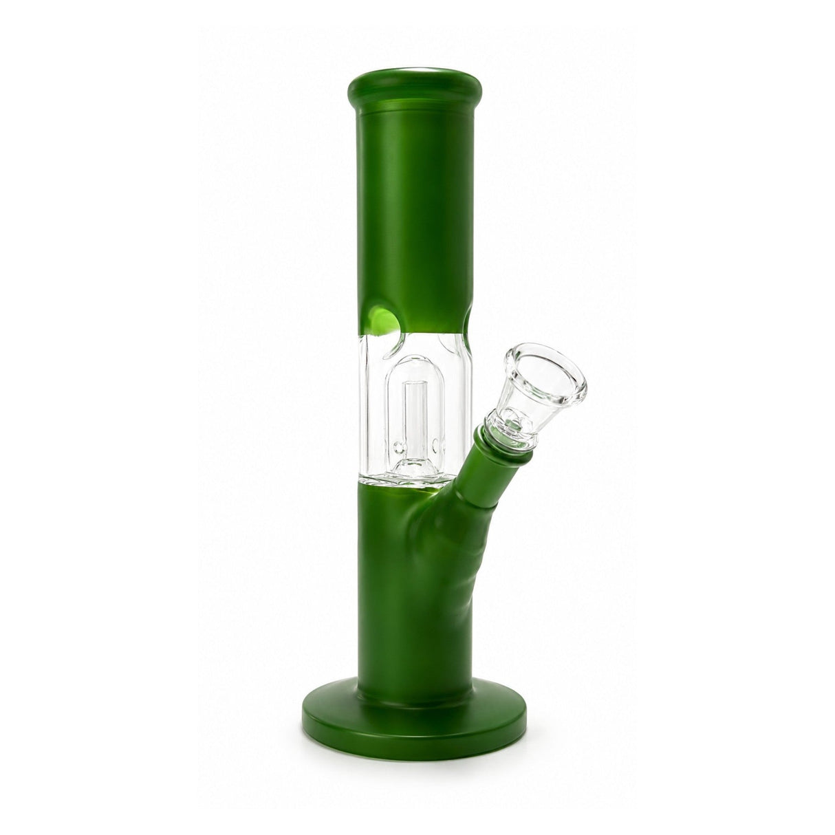 8" Frosted Percolator Tube Water Pipe