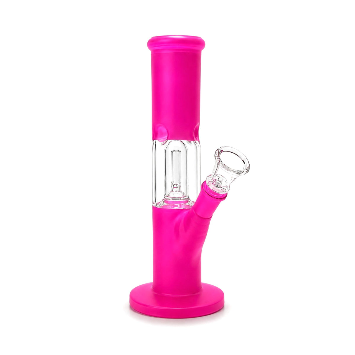 8" Frosted Percolator Tube Water Pipe