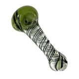 Super Supplys Inc Glass Pipe CoreLine 4.5-Inch Spiral Glass Spoon Pipe - 2 Pack CoreLine 4.5-Inch Glass Spoon Pipes - Assorted 2 Pack