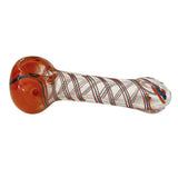 Super Supplys Inc Glass Pipe CoreLine 4.5-Inch Spiral Glass Spoon Pipe - 2 Pack CoreLine 4.5-Inch Glass Spoon Pipes - Assorted 2 Pack