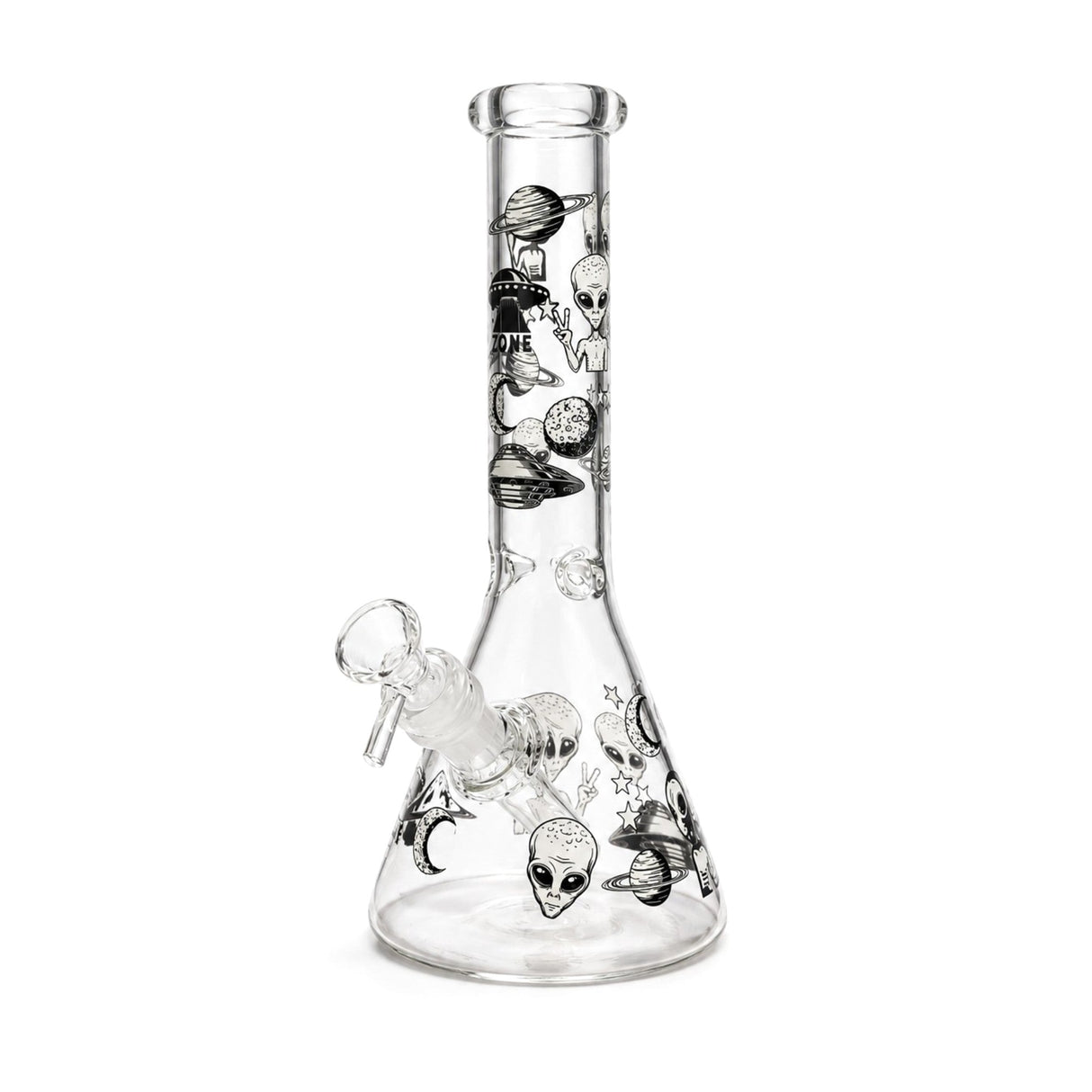 10" Glow-in-the-Dark Beaker Bong