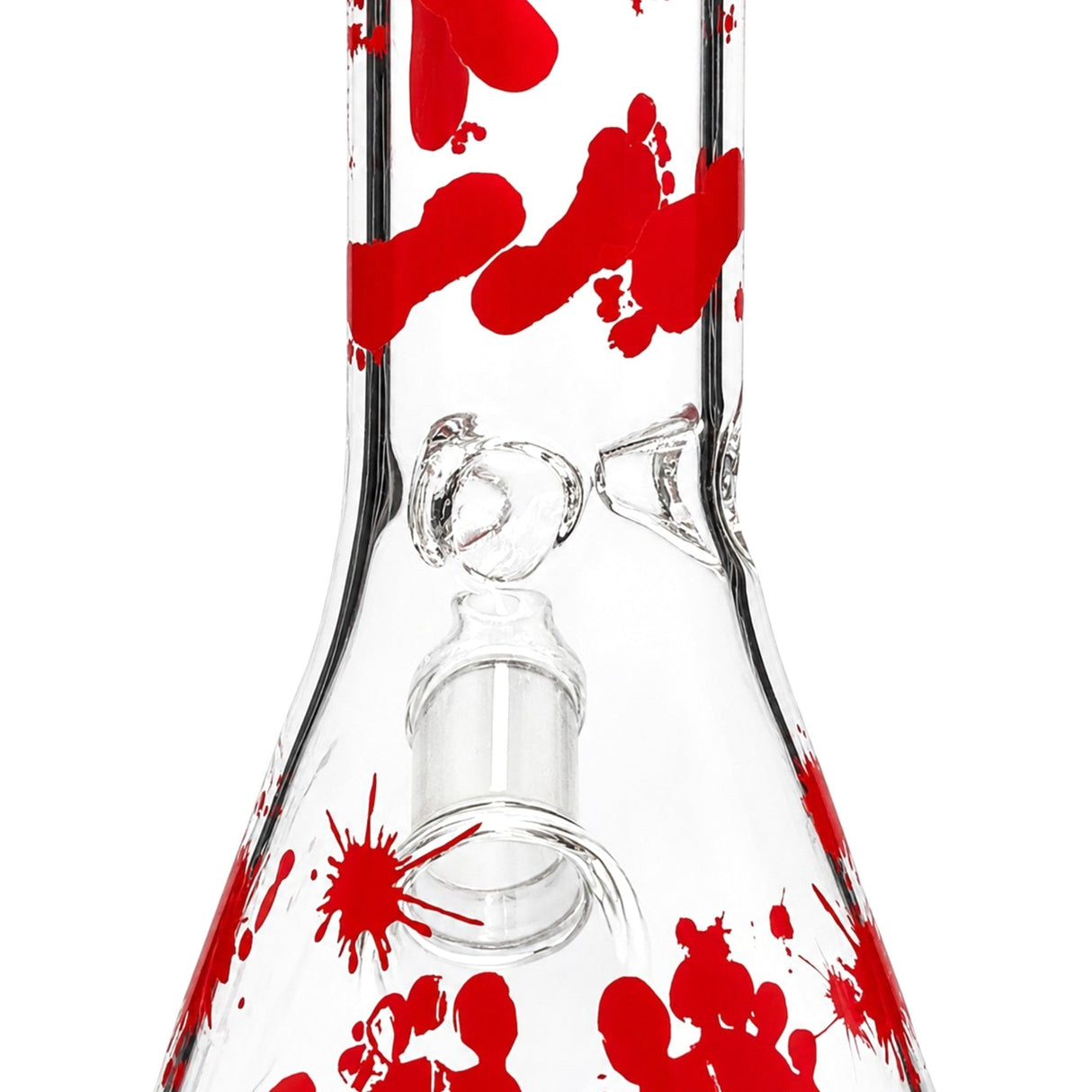 10" Blood Splatter Beaker Bong