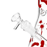 10" Blood Splatter Beaker Bong