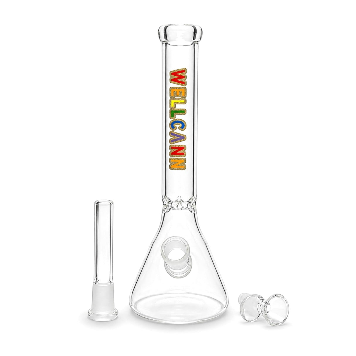 WELLCANN | 11" Clear Beaker Bong