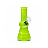 6" Candy Swirl Mini Water Pipe with Fixed Downstem