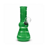 6" Candy Swirl Mini Water Pipe with Fixed Downstem