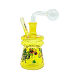 Cartoon-Themed Colourful Glass Bong