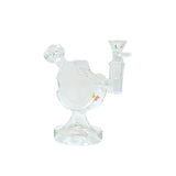 HYDRO 5.8" Compact Glass Bong - 249g Mini Water Pipe