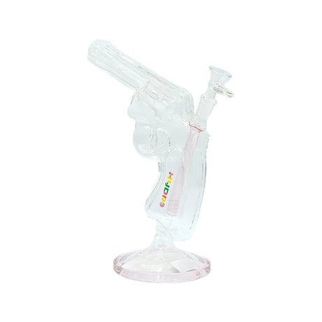 The MST Glass Bong 9" Revolver-Shaped Glass Water Pipe (MST153) 9" Revolver-Shaped Glass Water Pipe (MST153)