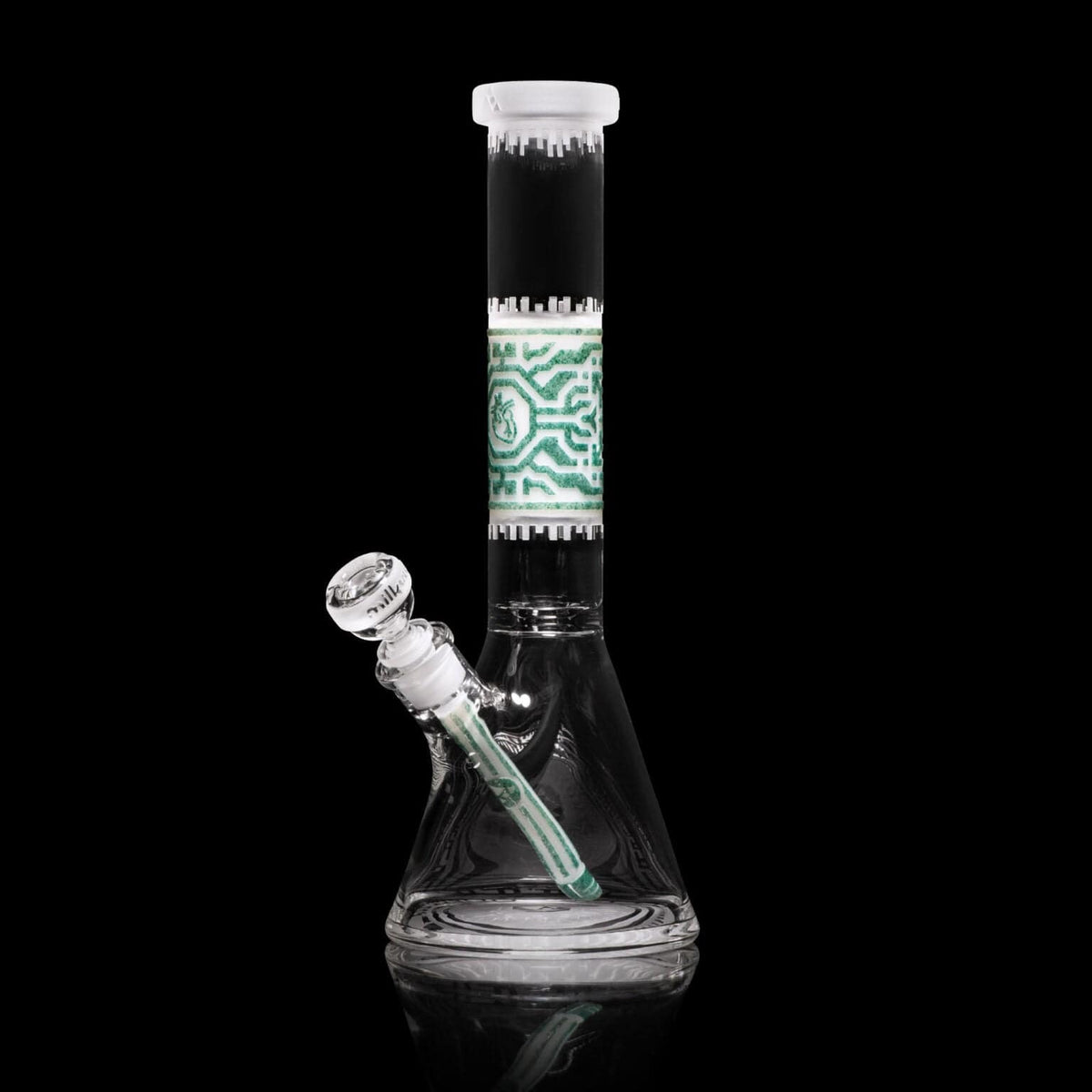 Multiverse Glass Bong Milkyway Glass Empathic 15-Inch 9mm Beaker Bong Milkyway Empathic 15" 9mm Beaker Bong