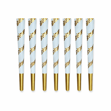 Shine Papers Pre-rolled Cone (Display Pack) Shine | White 8 King Size Cones - 12 Packs Shine | White 8 King Size Cones - 12 Packs