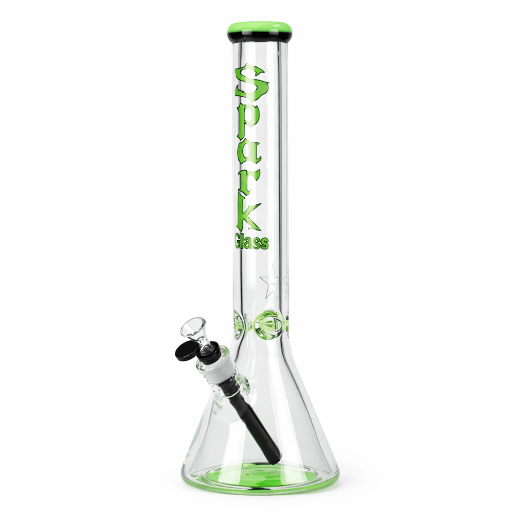 ONE Glass Bong SPARK 18" 9 mm Thick Base Straight Tube Glass Bong SPARK 18" 9 mm Thick Glass Bong | Canada