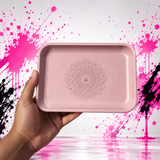 Plateau roulant écologique TBBC Rose Bliss | Pulpe 100% biodégradable | Vente en gros en vrac