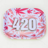 Smoking Cat Distribution Rolling Tray Small Novelty Metal Rolling Tray Novelty Rolling Tray - Small, Bold & Mess-Free