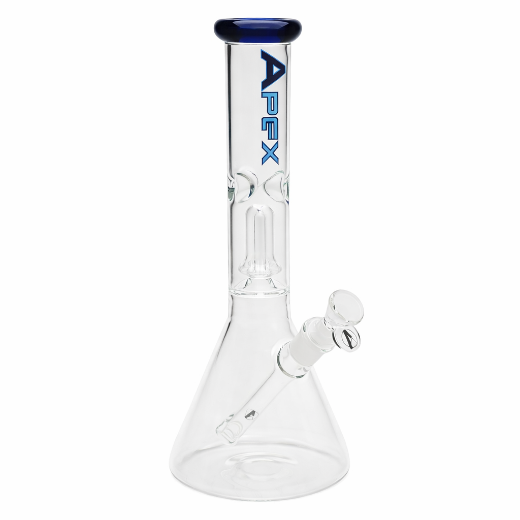 Apex 12" Single Dome Perc Beaker Glass Bong