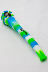9" Genie Silicone hand pipe with metal bowl