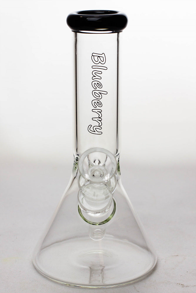 8" Blueberry glass beaker water bong ( N8040 )