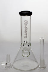 8" Blueberry glass beaker water bong ( N8040 )